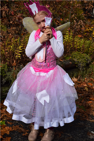 Ages 6-7 Winner: Scarlett as the Tooth Fairy