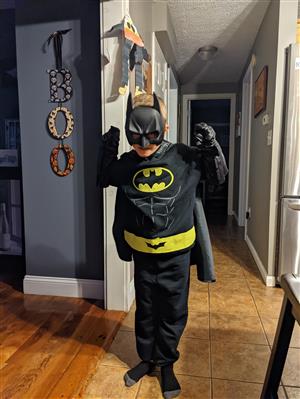 Dierks as the intimidating, muscular masked crusader himself -- Batman! Windham can rest assured with this Batman looking out for their safety.