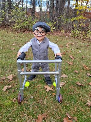 Ages 0-4 Winner: Carson Leighton as Old Man from Up
