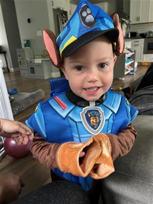 Ages 0-4 Winner: Cole as Paw Patrol