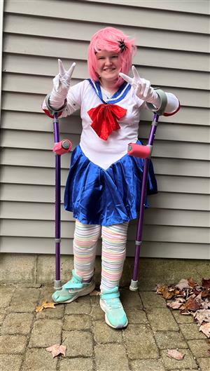 Ages 10-12 Winner: Ainsley as Sailor Moon and Miku
