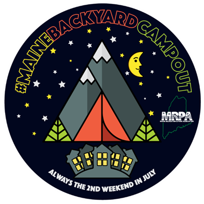 Maine Backyard Campout Logo